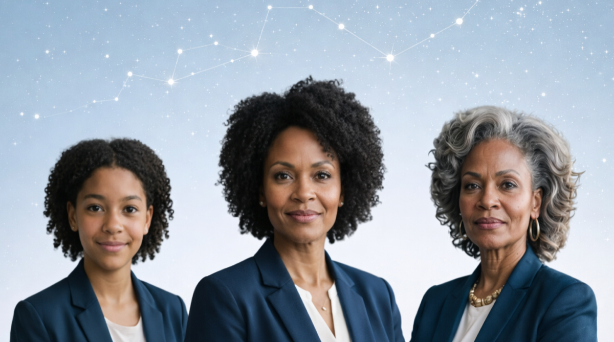 Three women of different ages